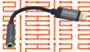 ESSAGER LIGHTNING TO 3.5 AUX FEMALE CONNECTOR