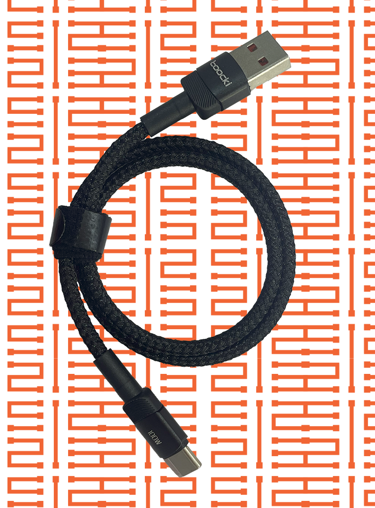 Toocki type c usb cable 50 cm 100 watt