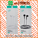 HEATZ SE1 UNINIVERSAL EARPHONE'S 
