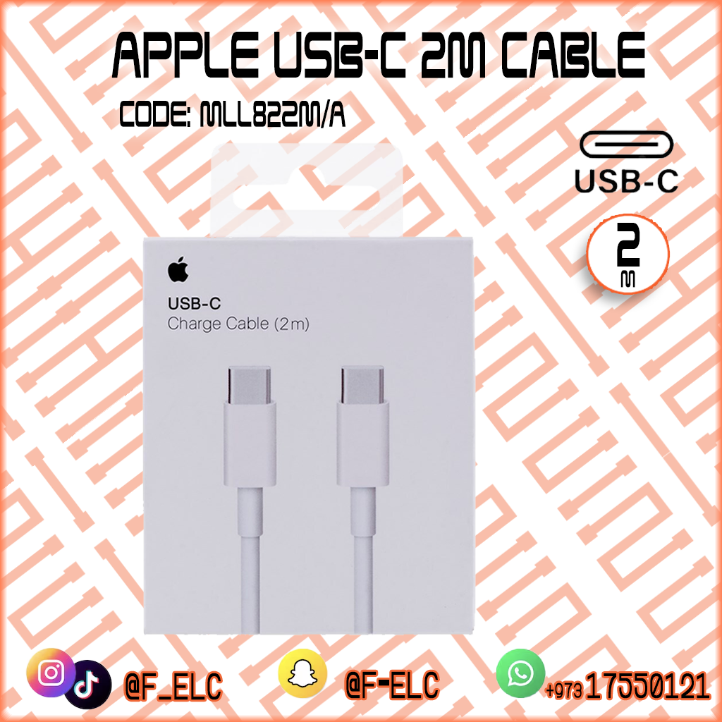 Apple USB-C Charging Cable 2M (MLL82ZM/A)