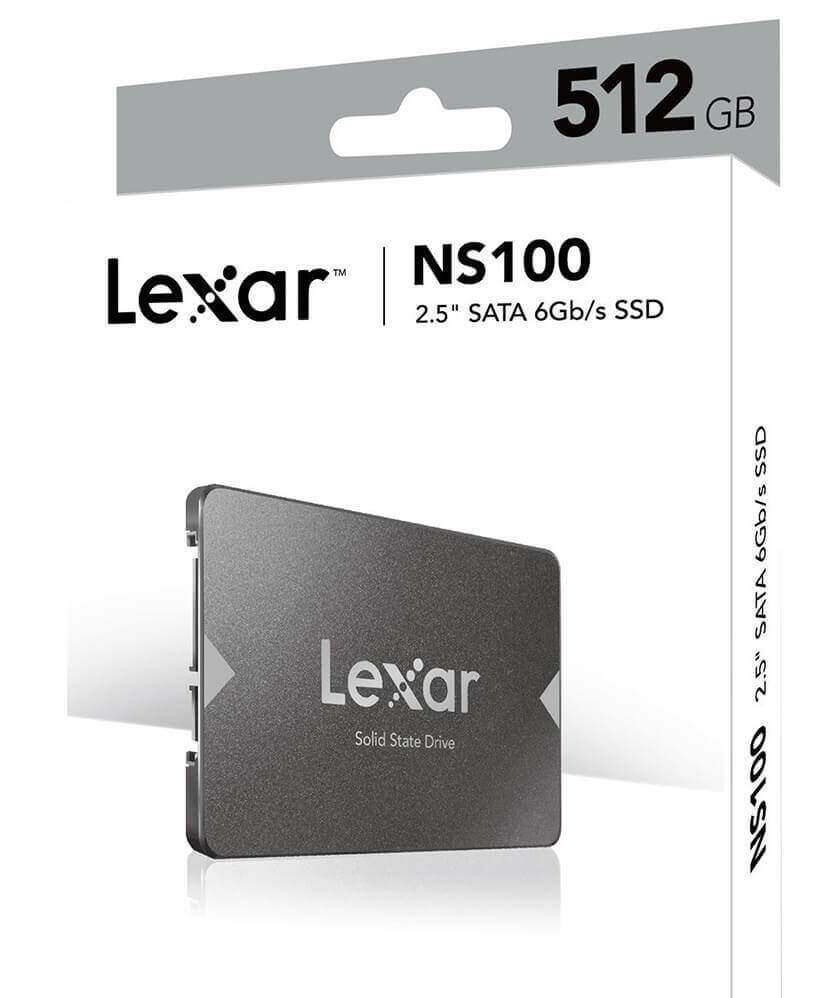 LEXAR 512GB NS100 2.5" SATA 6GB/S SOLID STATE DRIVE SSD