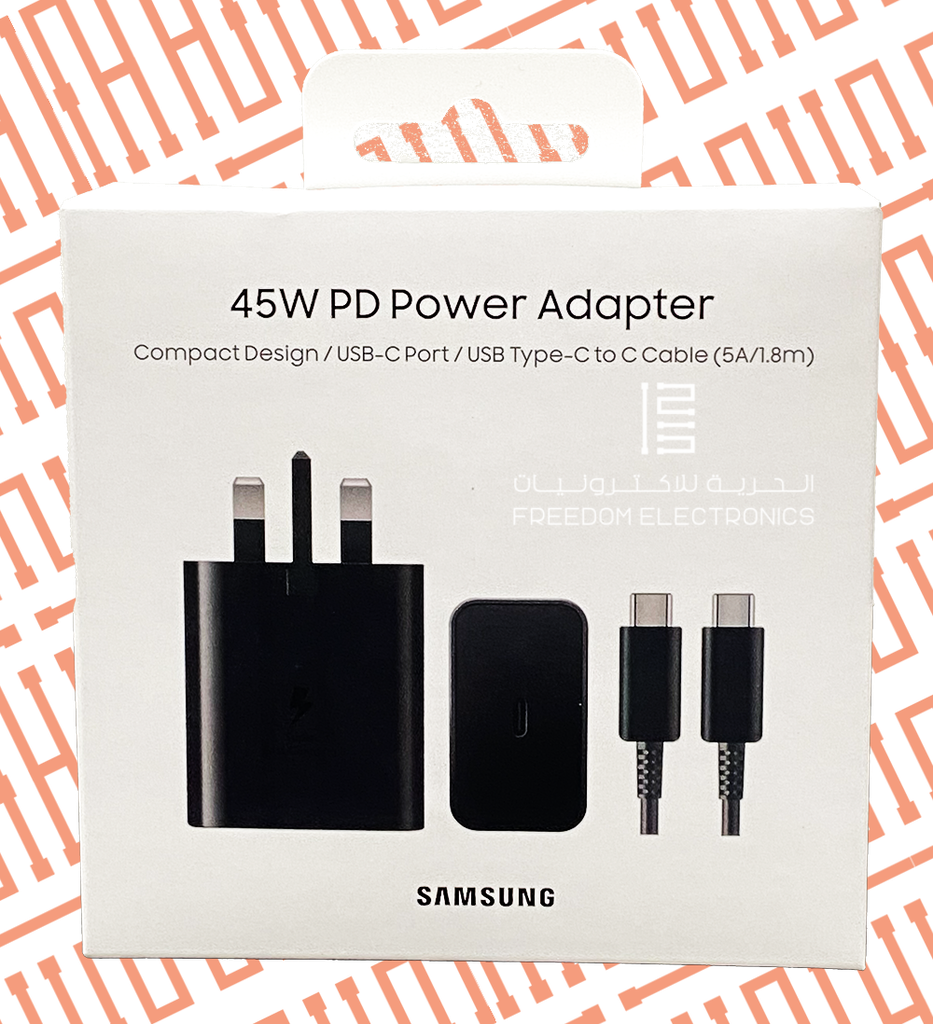 SAMSUNG 45W PD POWER ADAPTER WITH 1.8M PD CABLE