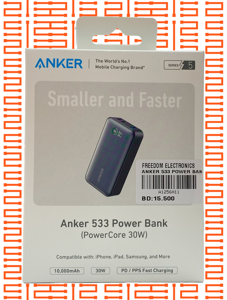 ANKER 30W 10K PD/PPS POWER BANK