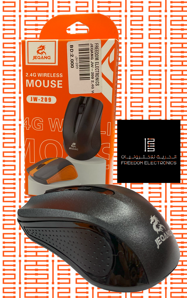 JEQANG 2.4G/BLUETOOTH WIRELESS MOUSE