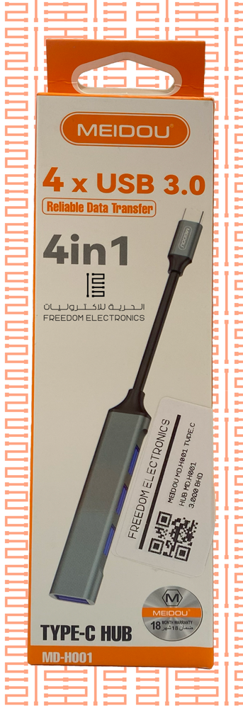 MEIDOU MD-H001 TYPE-C HUB MD-H001