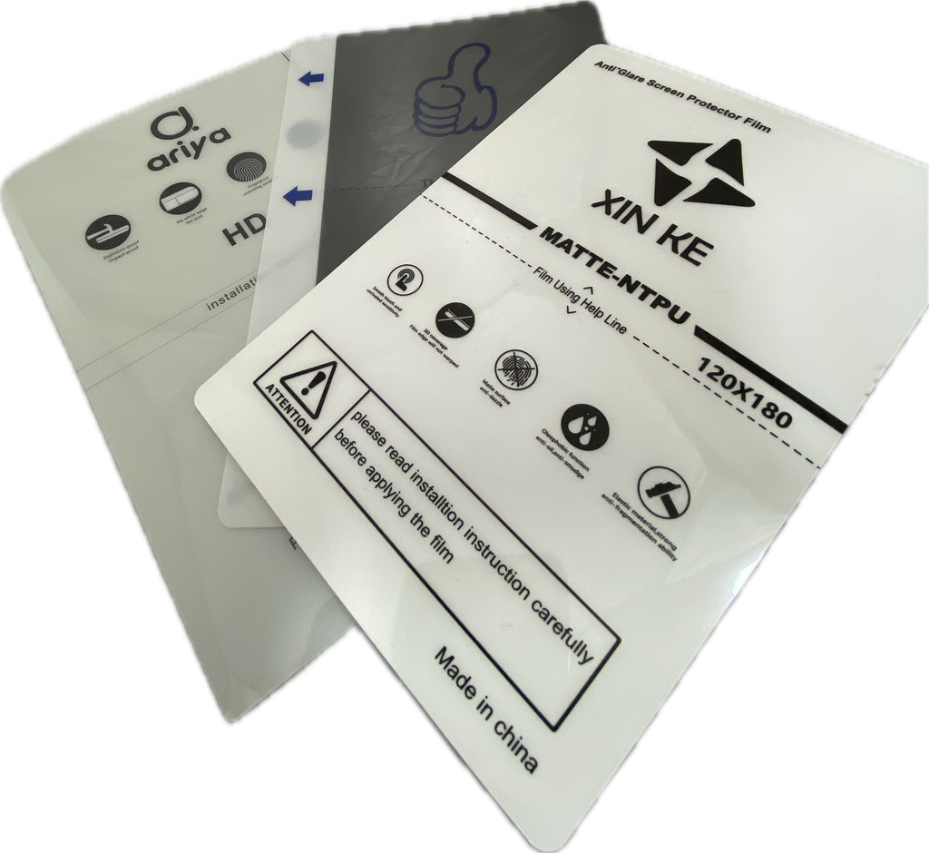 BACK / FRONT FILM CUSTOM CUTTING