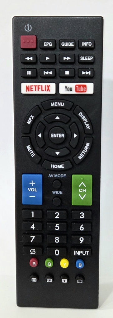 UNIVERSAL TV REMOTE FOR SHARP