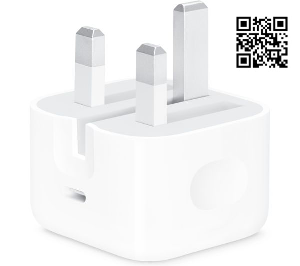 APPLE 20W OEM USB Type-C Power Adapter UK plug