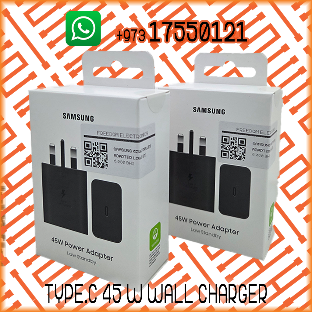 SAMSUNG 45W POWER ADAPTER LOW STANDBY USB-C PD