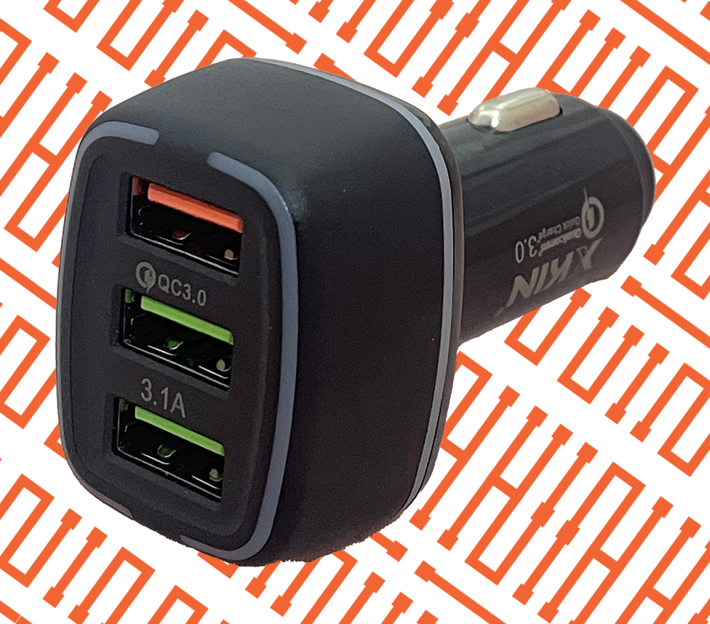 XKIN 3USB CAR CHARGER