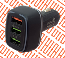 XKIN 3USB CAR CHARGER