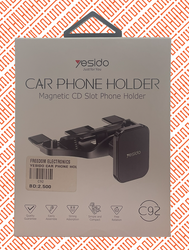 YESIDO C92 magnatic phone car holder
