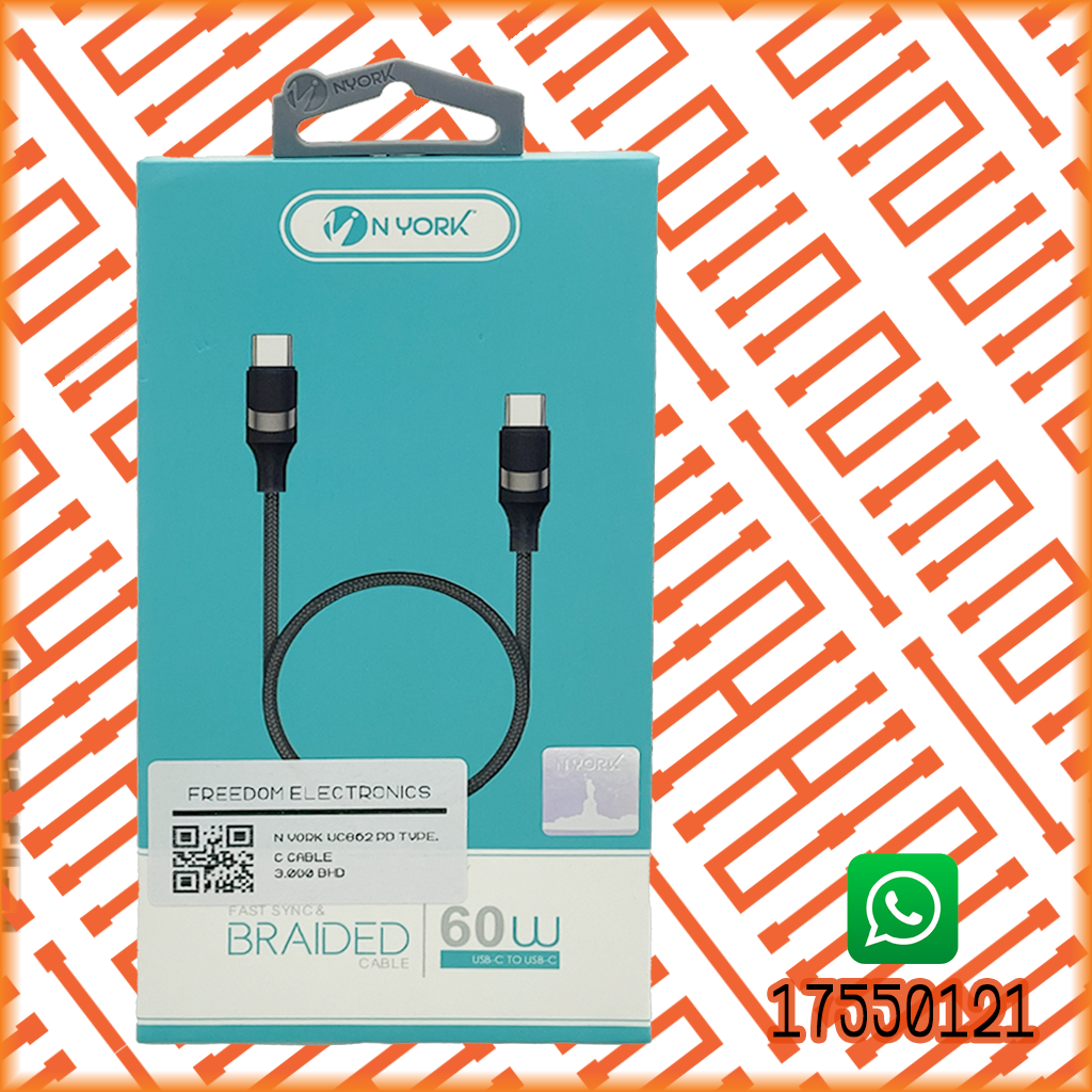 N YORK UC862 PD TYPE-C CABLE
