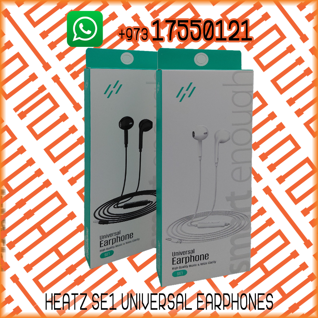 HEATZ SE1 UNINIVERSAL EARPHONE'S sc1