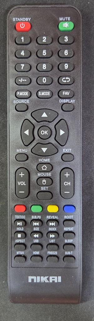 NIKAI CLASSIC TV REMOTE