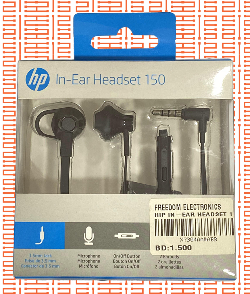 HP IN-EAR HEADSET 150