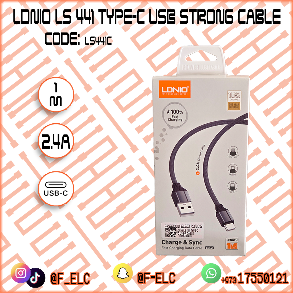 LDNIO LS441 TYPE-C CABLE