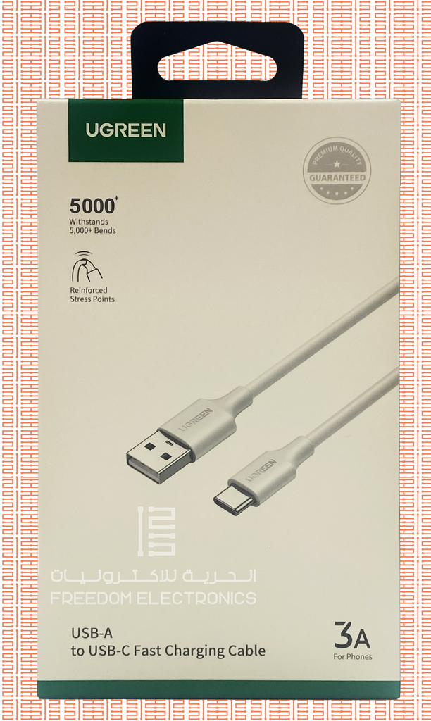 UGREEN USB-A TO TYPE-C CABLE 3A