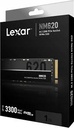 LEXAR 1TB NM620 M.2 2280 PCIE GEN3X4 NVME SOLID-STATE DRIVE READ UP TO 3300MB/S, WRITE UP TO 3000MB/ NM6201TB