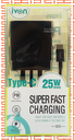 IVON TYPE-C SUPER FAST CHARGING 25W