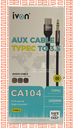 IVON TYPE-C TO 3.5 AUX CABLE