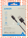 ANKER POWER LINE SELECT 6FT BLACK USB-A CABLE WITH LIGHTNING CONNECTOR