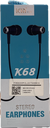 KIN K68 STEREO EARPHONES 
