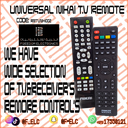 UNIVERSAL NIKAI T.V REMOTE