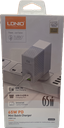 LDNIO A2620 65W PD DOUAL PORT CHARGER