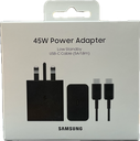SAMSUNG 45W POWER ADAPTER LOW STANDBY USB-C CABLE (5A.1.8M)