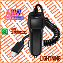 3CC 48W CAR CHARGER WITH LIGHTNING CABLE +USB-A