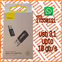 BASEUS USB-C FEMALE TO USB-A MALE OTG