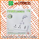 POWER SOCKET WITH USB AND LED 3250W