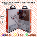 PORODO LIGHTNING BRIDED CABLE 1.2M