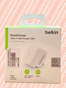 BELKIN 20W BOOST UP CHARGER ADAPTER TYPE-C